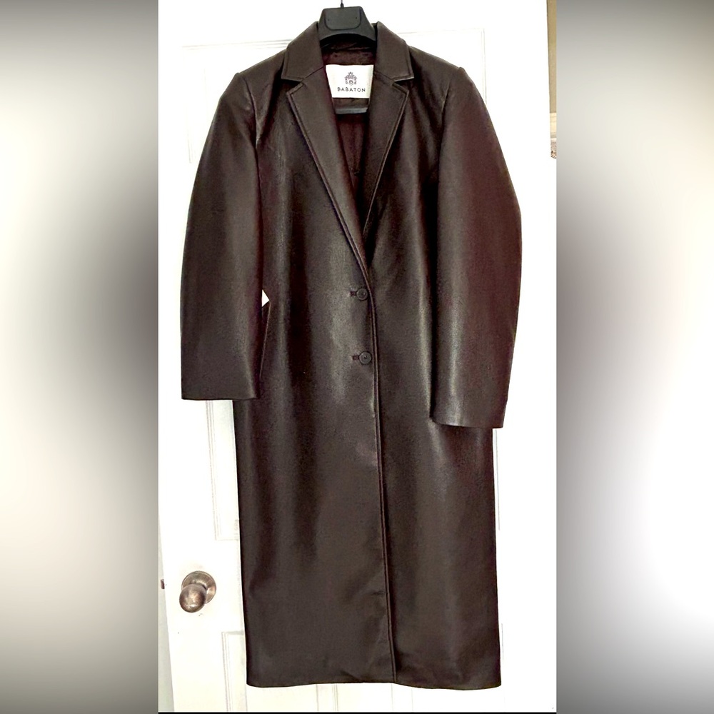Babaton Black Trench Coat